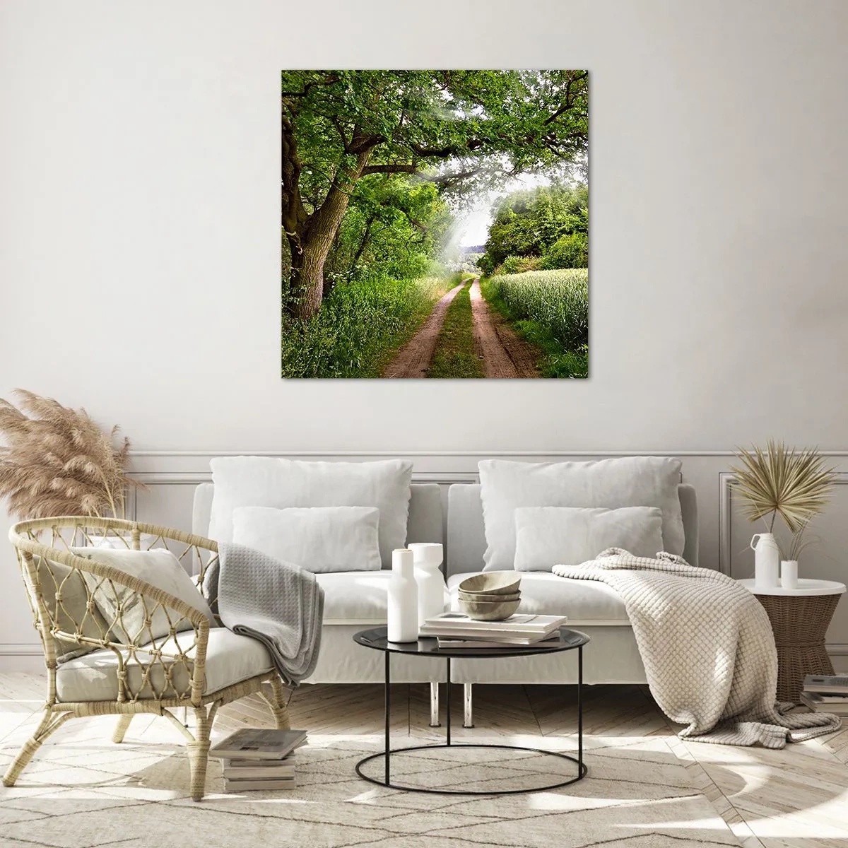 Cuadro sobre vidrio - Impresiones sobre Vidrio - Ensueño - 70x70 cm