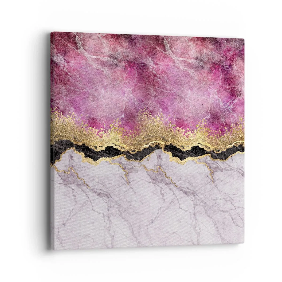 Cuadro sobre lienzo - Impresión de Imagen - En la frontera - 40x40 cm