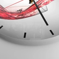 Esfera sin numeración, con rayas