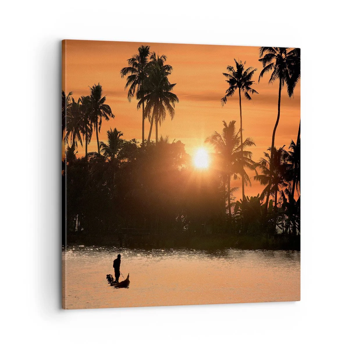 Cuadro sobre lienzo - Impresión de Imagen - Tiempo de descanso - 60x60 cm