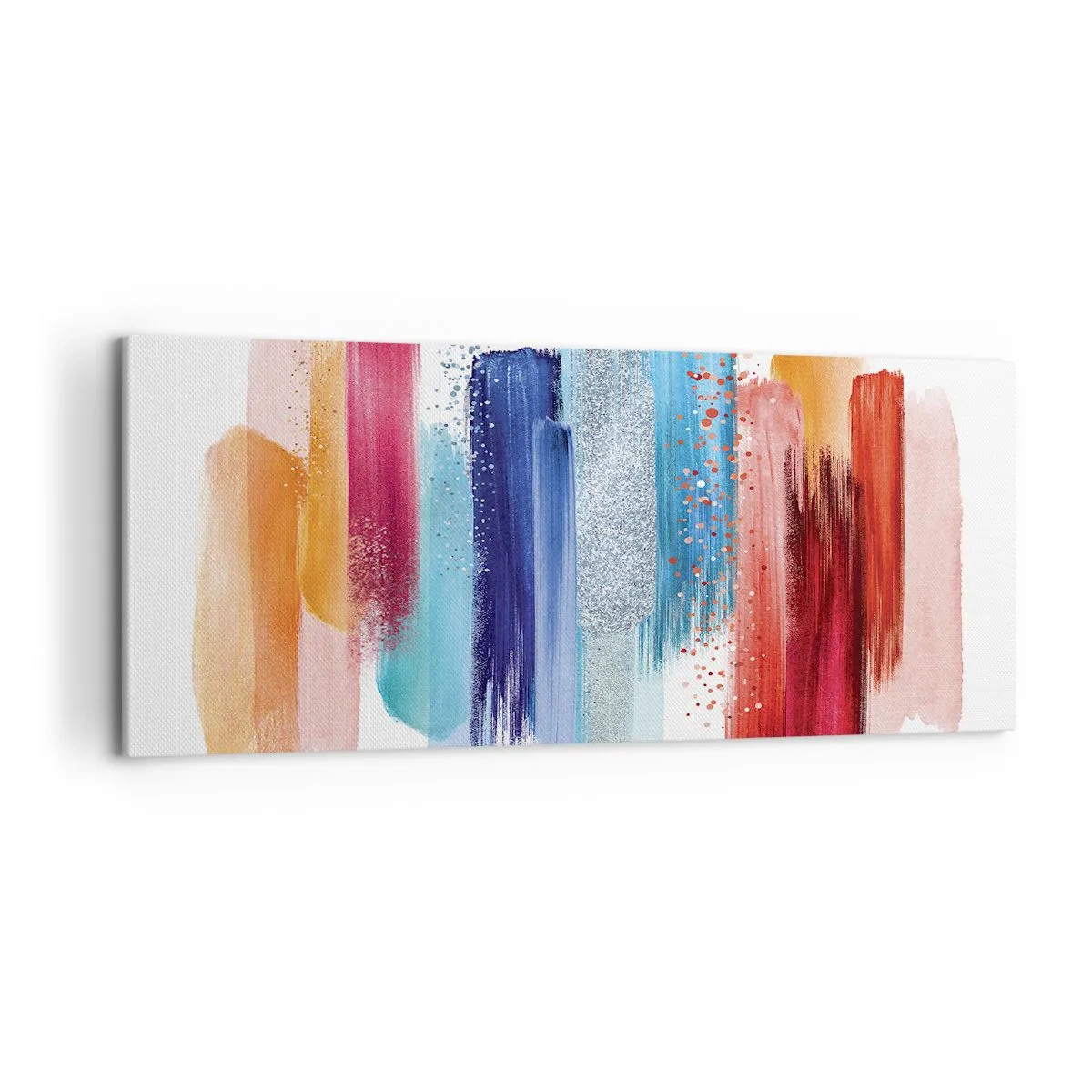 Cuadro sobre lienzo - Impresión de Imagen - Arriba y abajo - 100x40 cm
