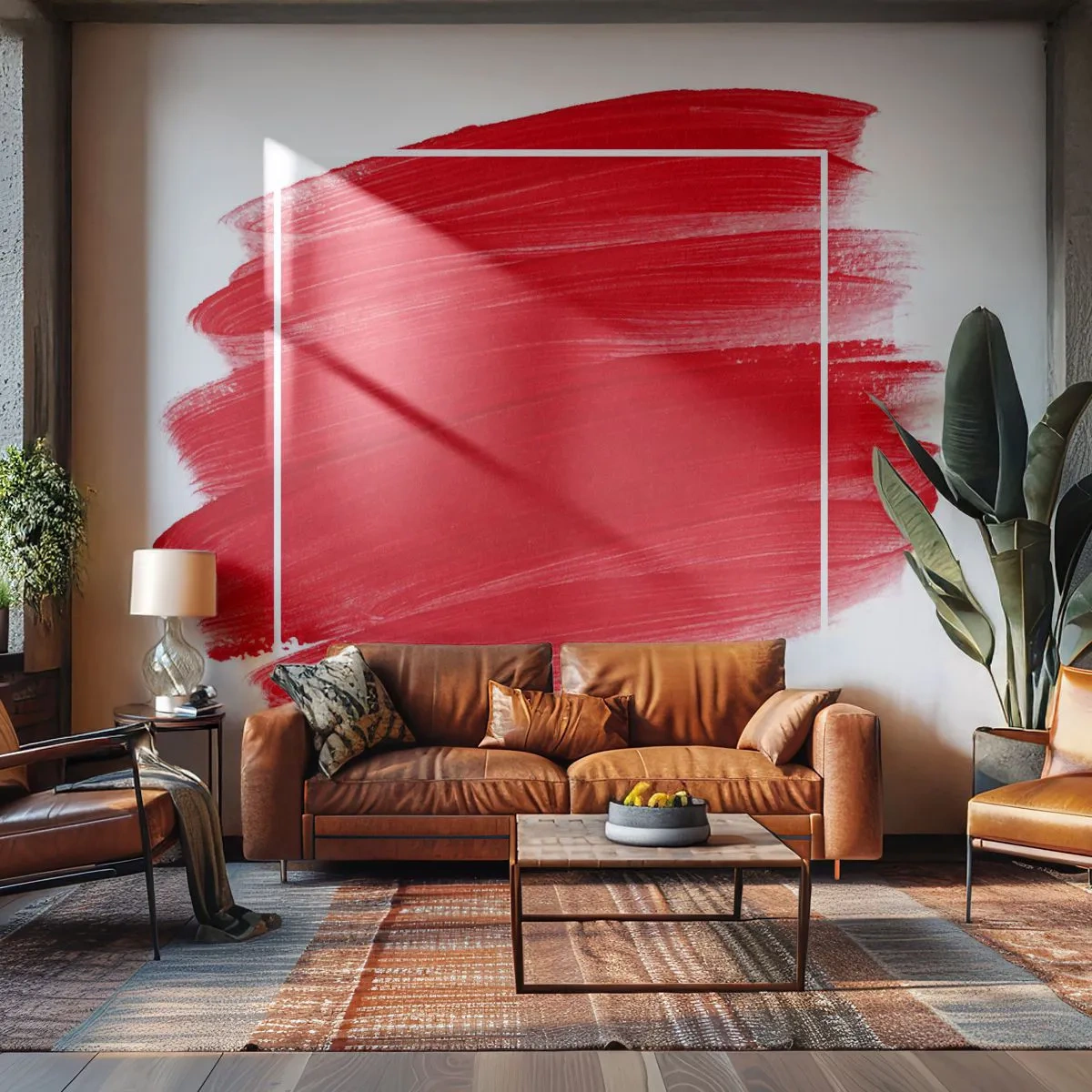 Fotomural Premium Canvas - Fuera del marco - Abstracción, Pedazo, Minimalismo - 450x315 cm