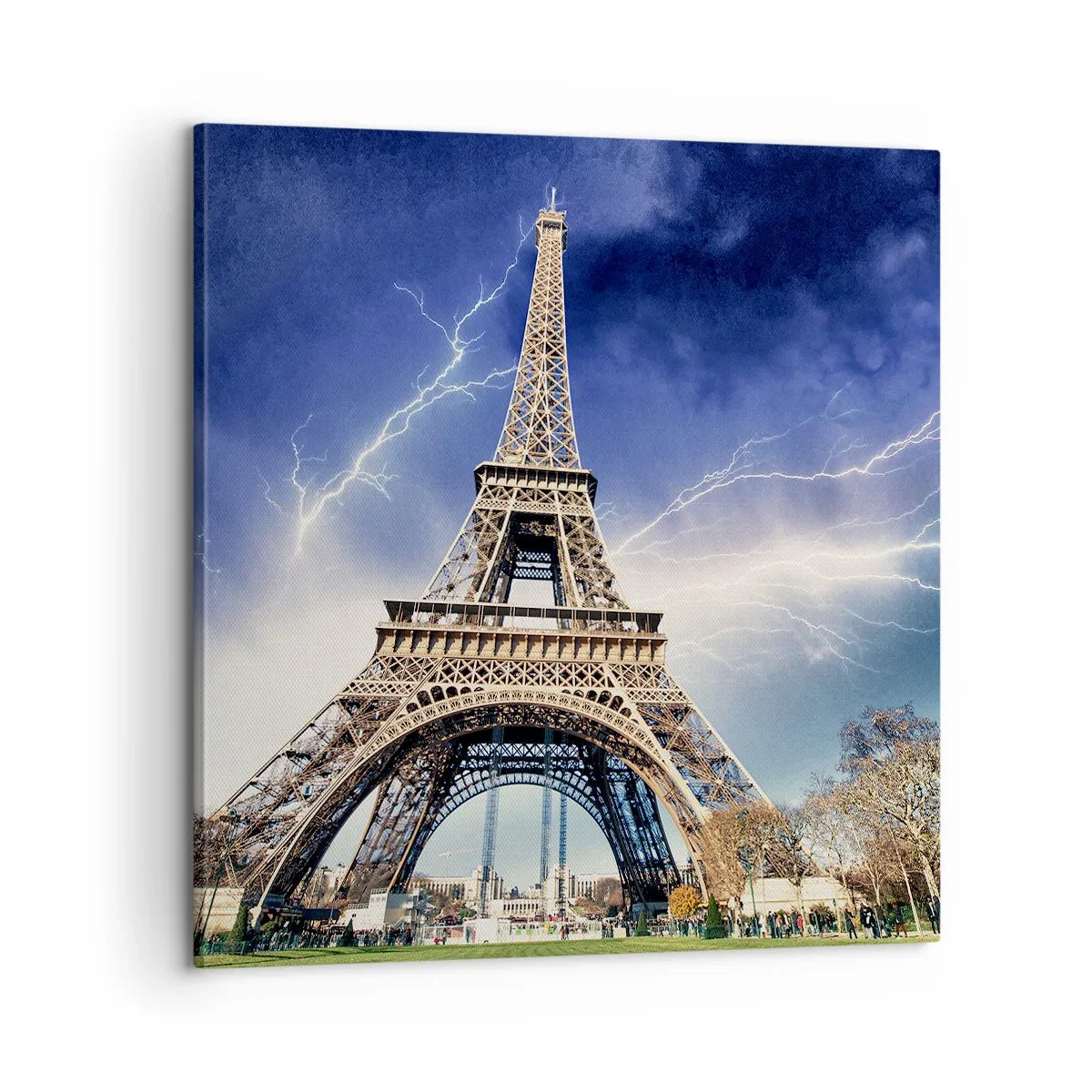 Cuadro sobre lienzo - Impresión de Imagen - Reina sobre las tormentas - 60x60 cm