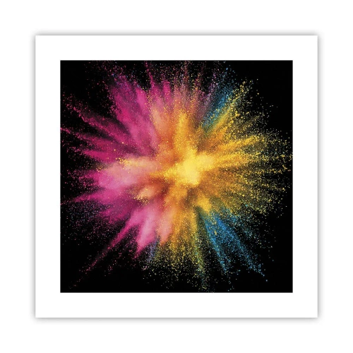 Póster - El nacimiento de los colores - 40x40 cm