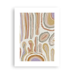 Póster - Cortes transversales llenos de color - 30x40 cm