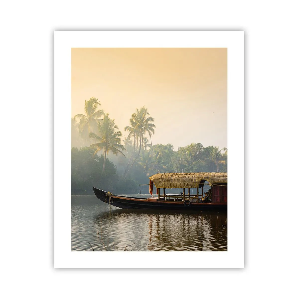 Póster - Casa en el río - 40x50 cm