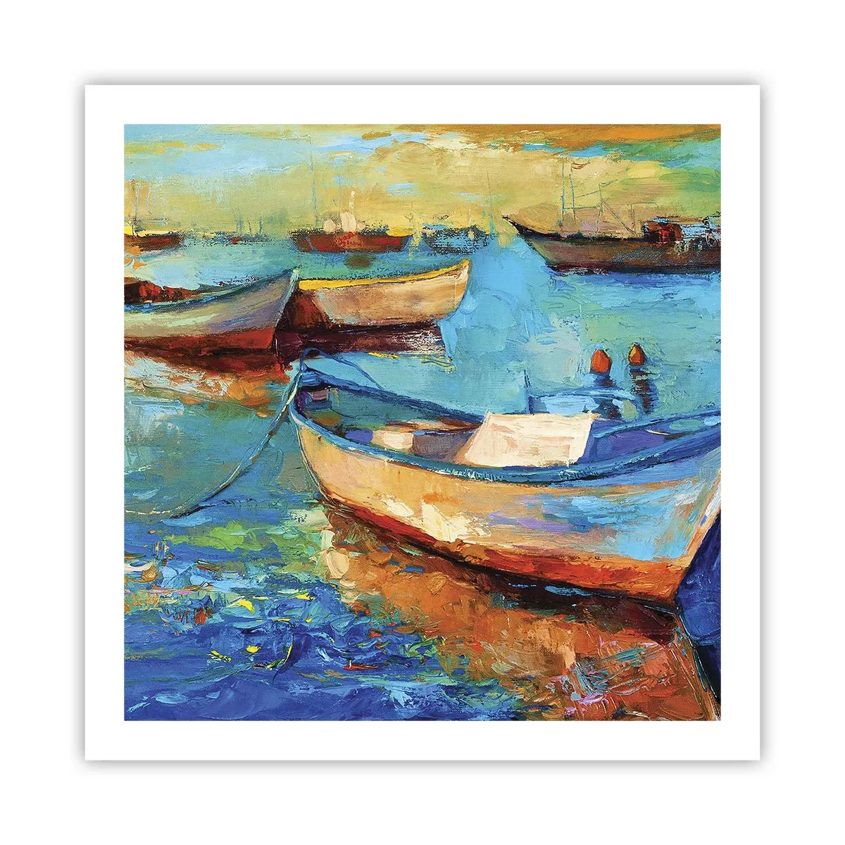 Póster - En la bahía sur - 60x60 cm