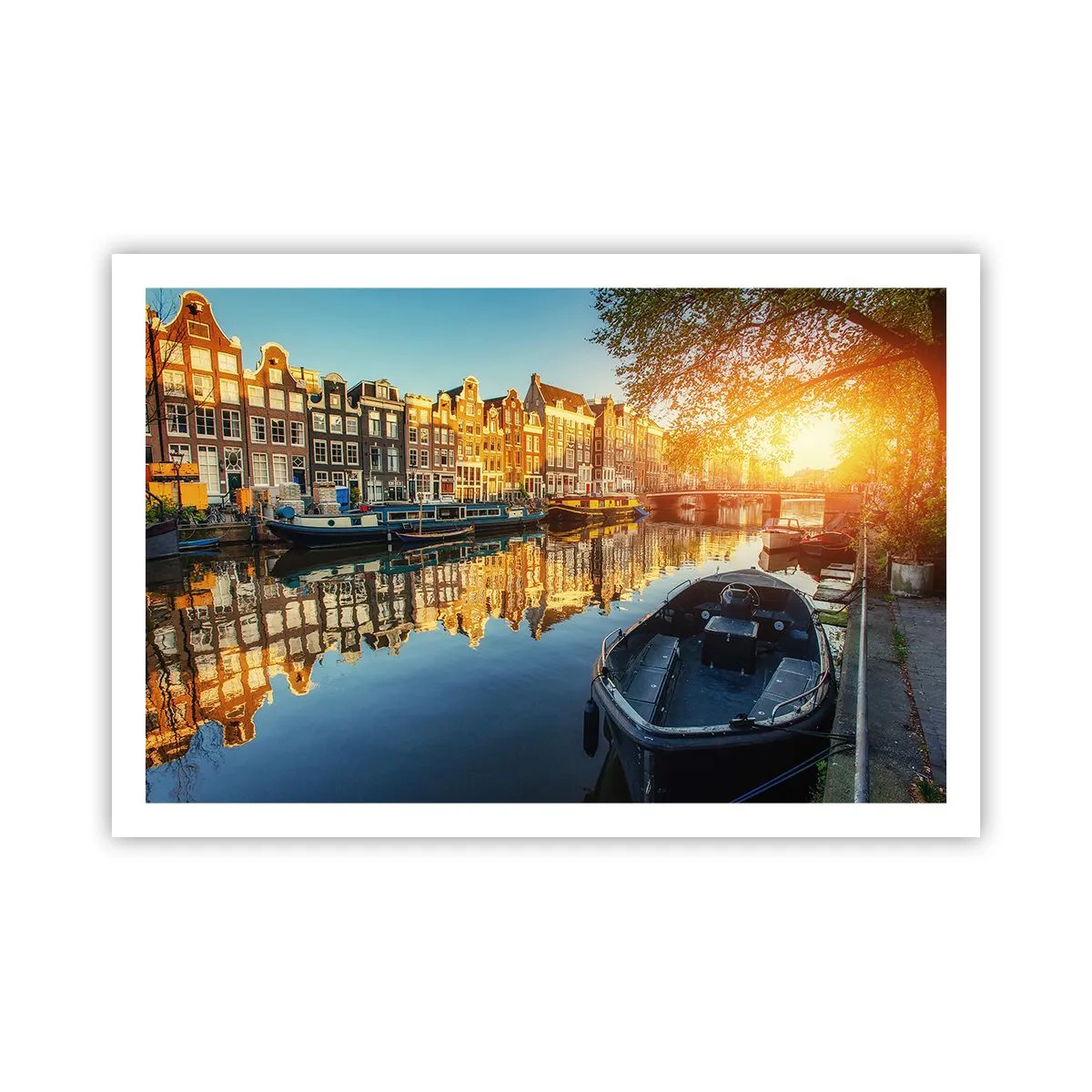Póster - Mañana en Ámsterdam - 91x61 cm