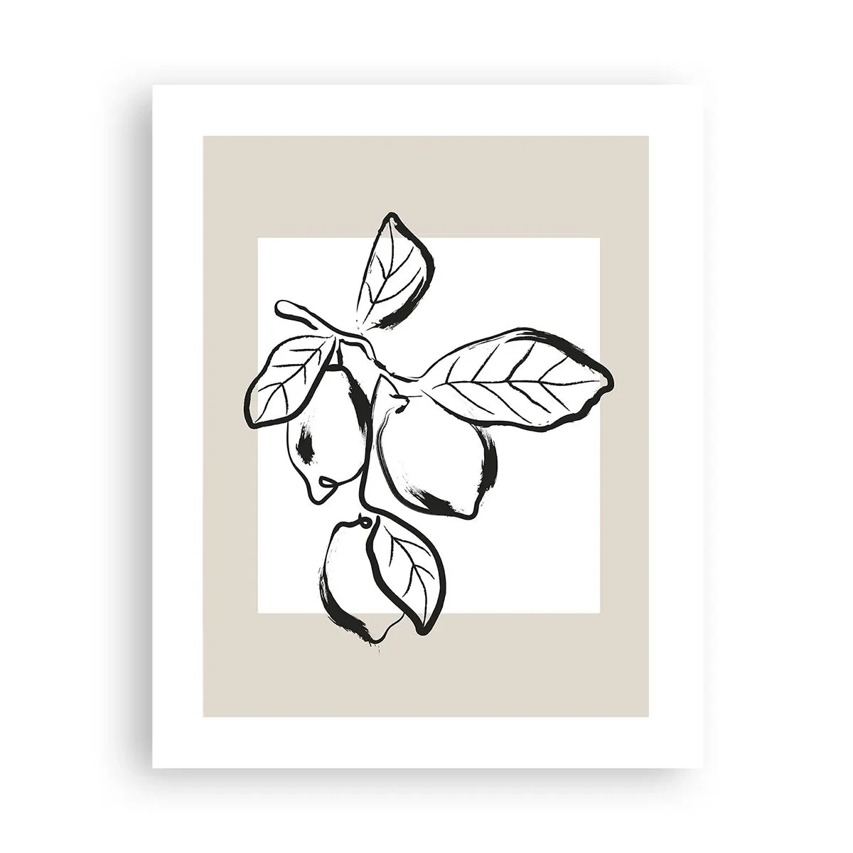 Póster - Donde el limón madura... - 40x50 cm