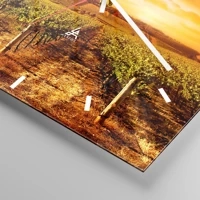 Esfera sin numeración, con rayas