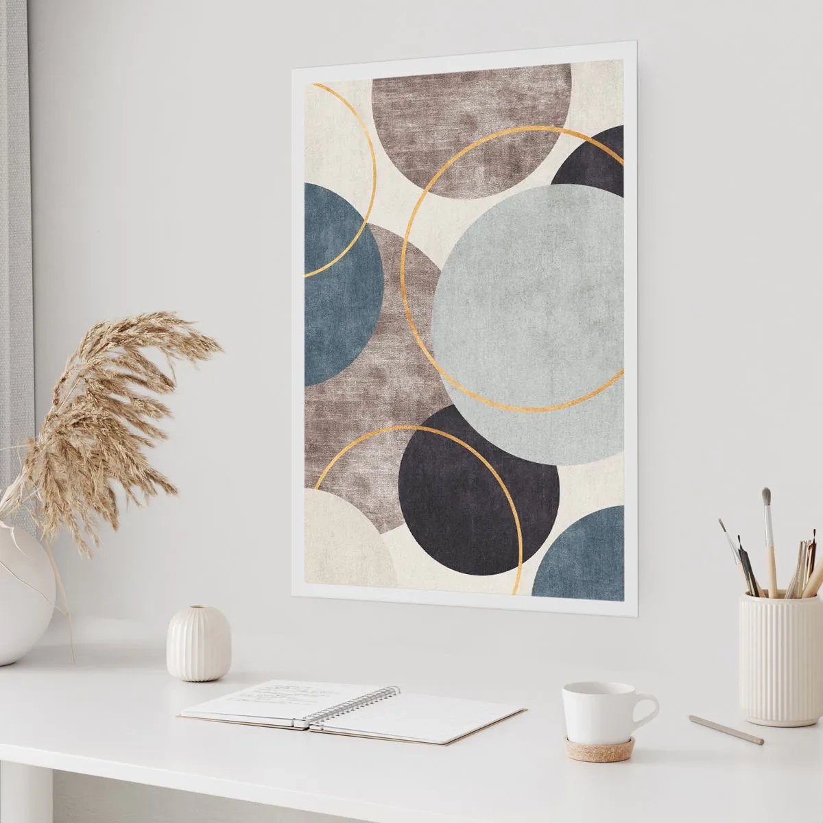 Póster - Círculo tras círculo - 30x40 cm