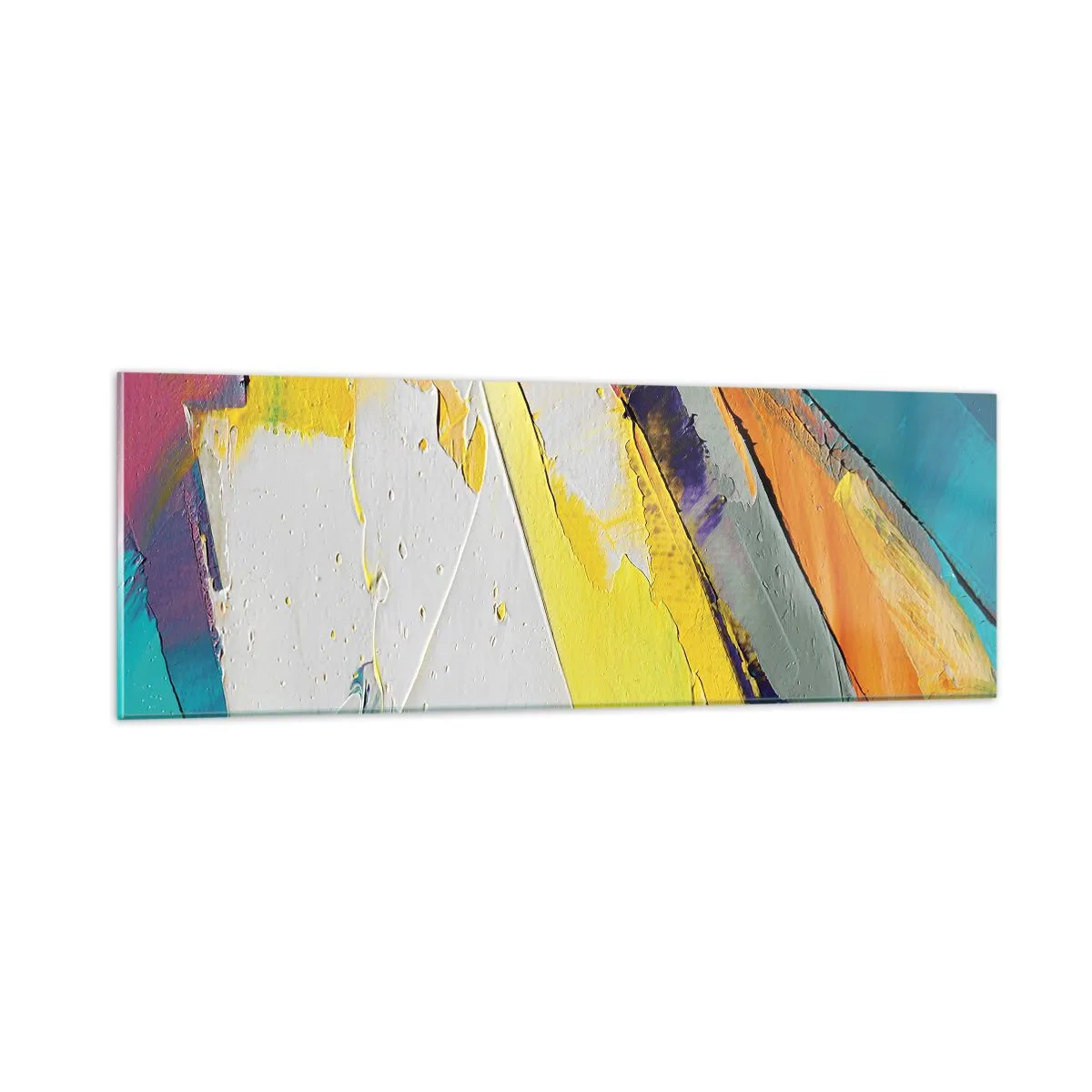 Cuadro sobre vidrio - Impresiones sobre Vidrio - Anatomía de la luz - 90x30 cm