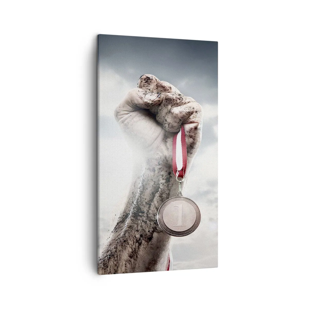 Cuadro sobre lienzo - Impresión de Imagen - Per aspera ad astra - 45x80 cm