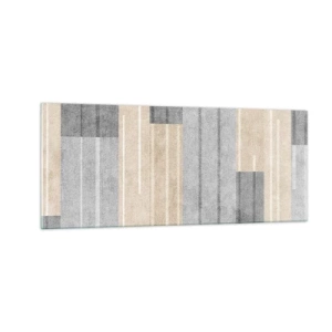 Cuadro sobre vidrio - Impresiones sobre Vidrio - Composición: sostener la vertical - 100x40 cm