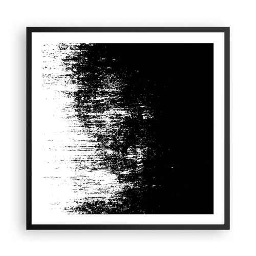 Póster en marco negro - Y el ganador es... - 60x60 cm