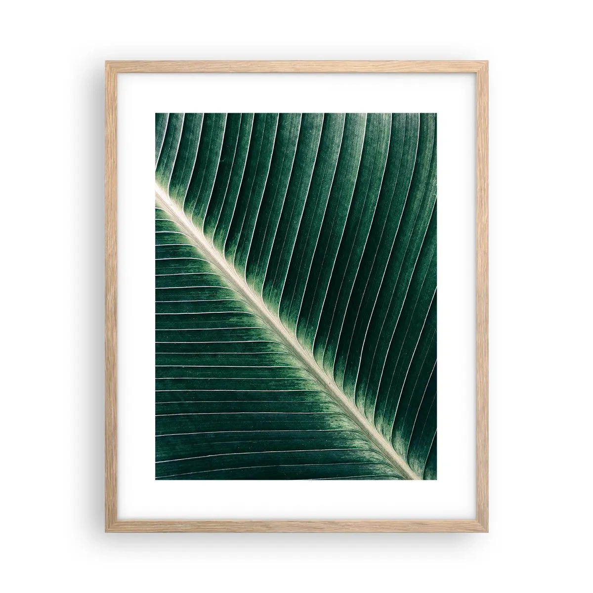 Póster en marco roble claro - El ritmo de la naturaleza - 40x50 cm