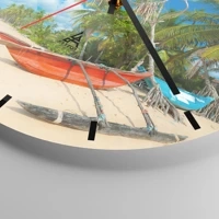 Esfera sin numeración, con rayas