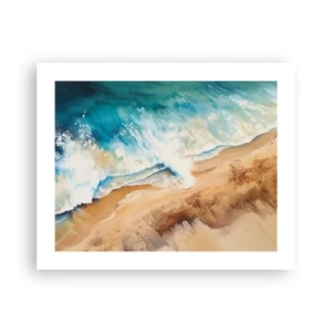 Póster - Olas recurrentes - 50x40 cm