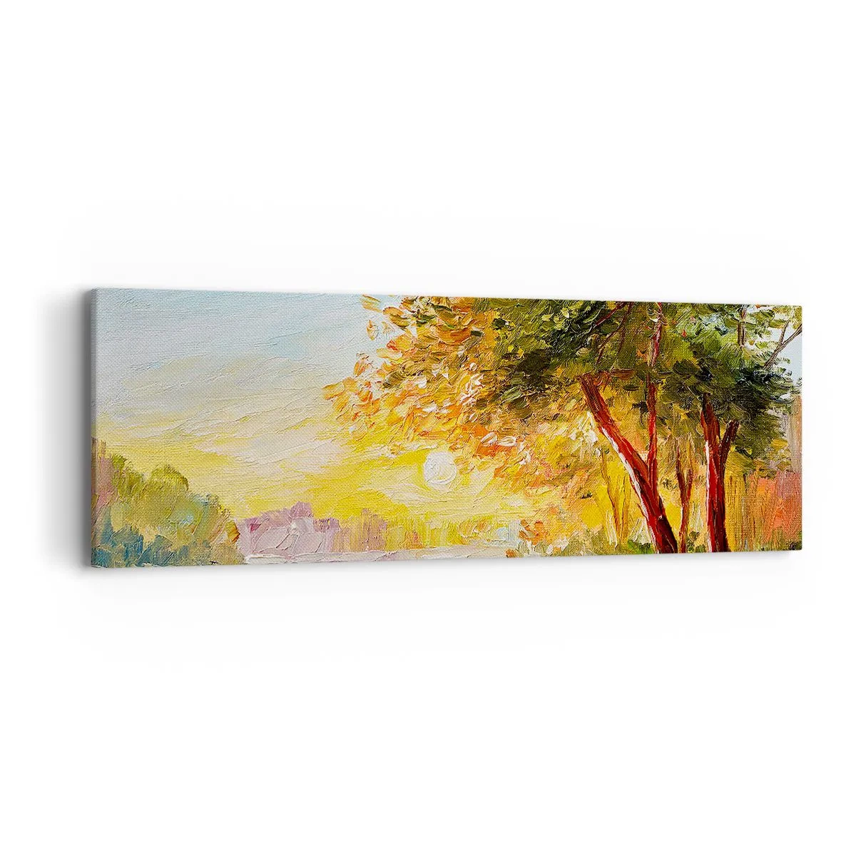 Cuadro sobre lienzo - Impresión de Imagen - Ensueño - 90x30 cm
