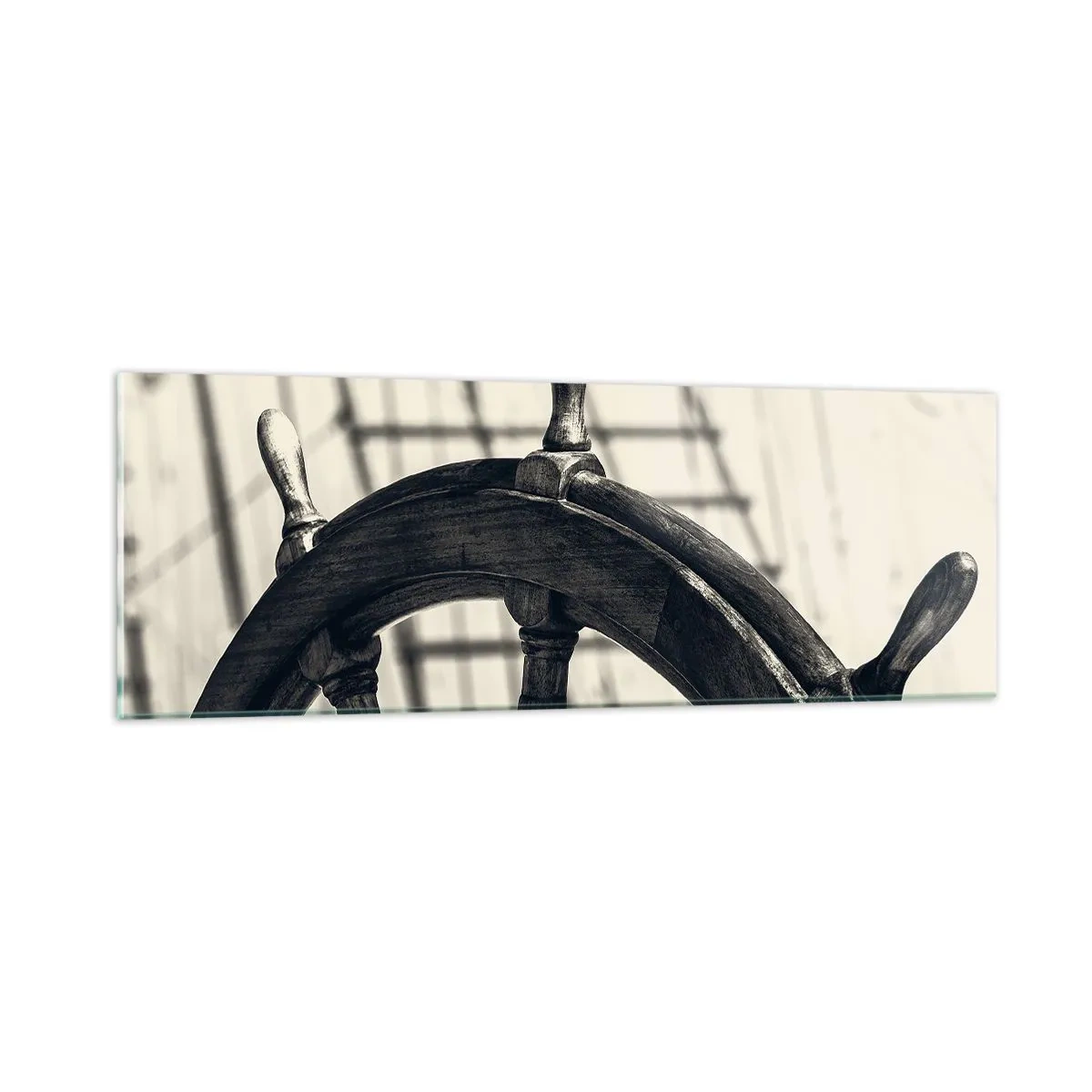 Cuadro sobre vidrio - Impresiones sobre Vidrio - Un cuento marino - 90x30 cm