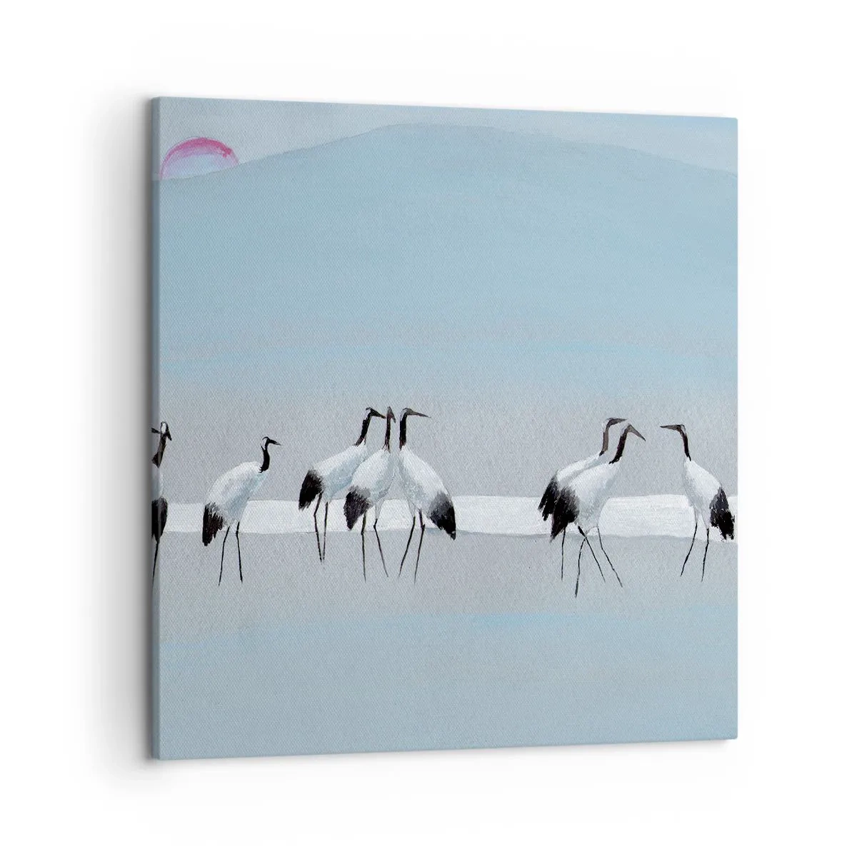 Cuadro sobre lienzo - Impresión de Imagen - Después de un día caluroso - 50x50 cm