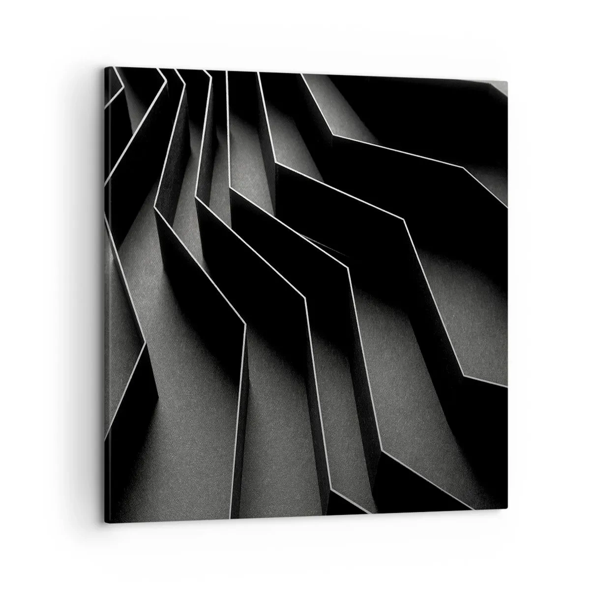 Cuadro sobre lienzo - Impresión de Imagen - Orden espacial - 50x50 cm