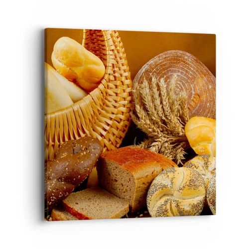 Cuadro sobre lienzo - Impresión de Imagen - Nos han vuelto a hornear - 40x40 cm