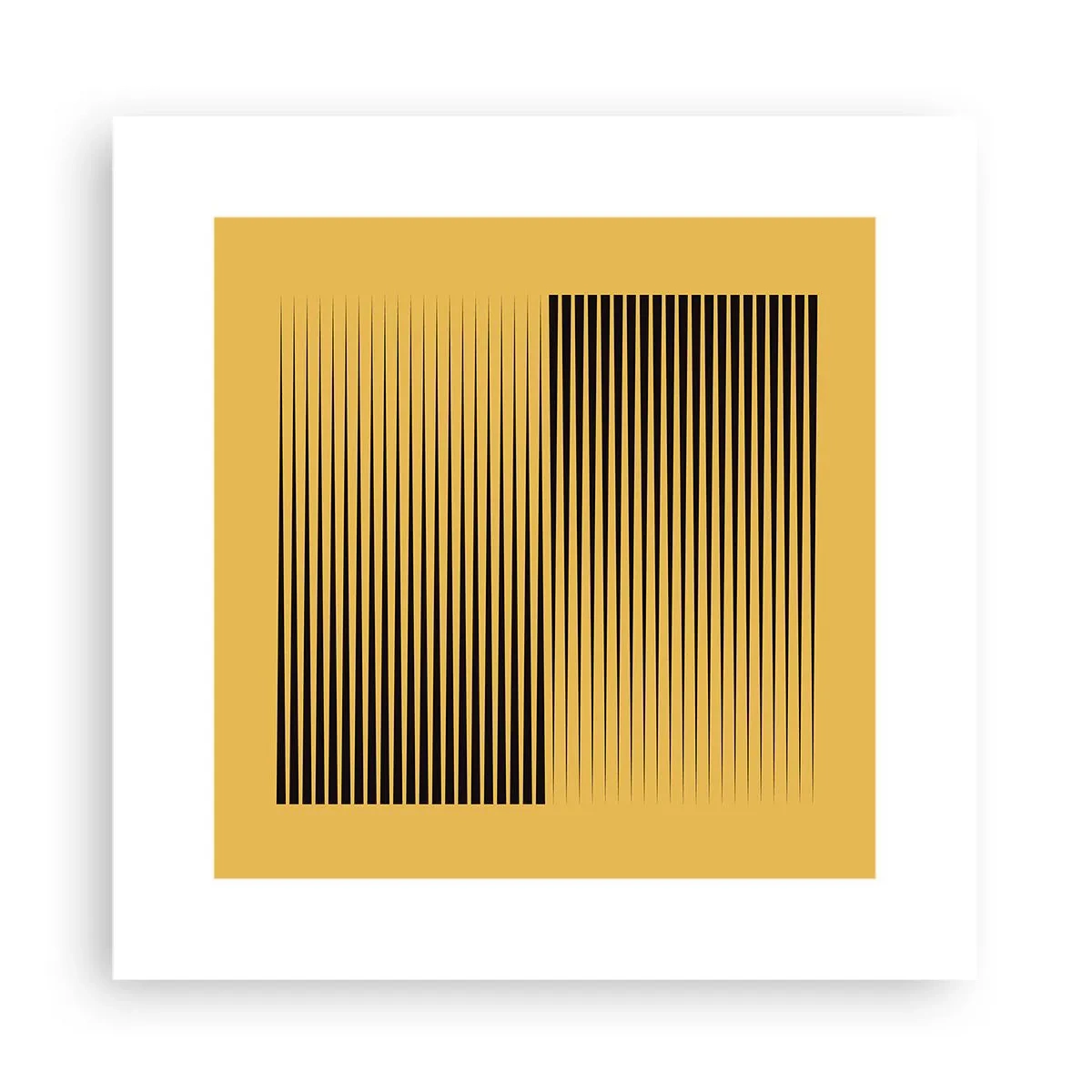 Póster - Cuadrado de opuestos - 30x30 cm