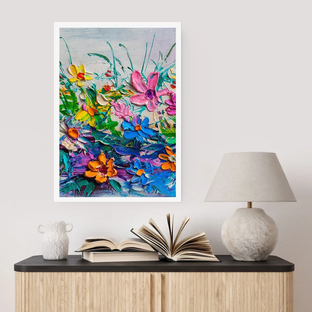 Póster - La energía de las flores - 40x50 cm