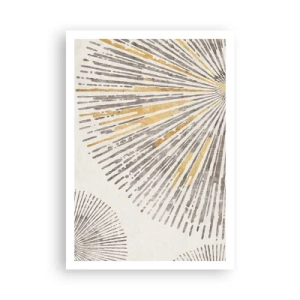 Póster - Belleza lineal - 70x100 cm