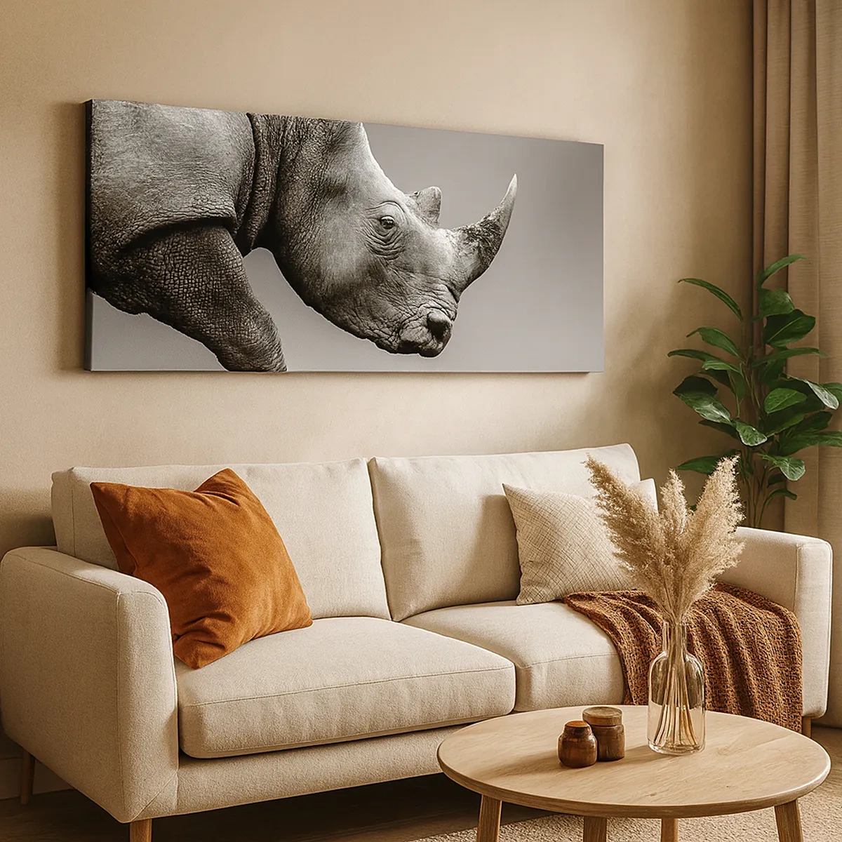 Cuadro sobre lienzo - Impresión de Imagen - Fuerza imparable - 30x30 cm