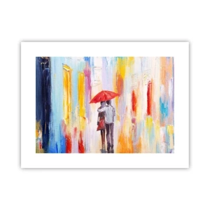 Póster - Que siga lloviendo - 40x30 cm