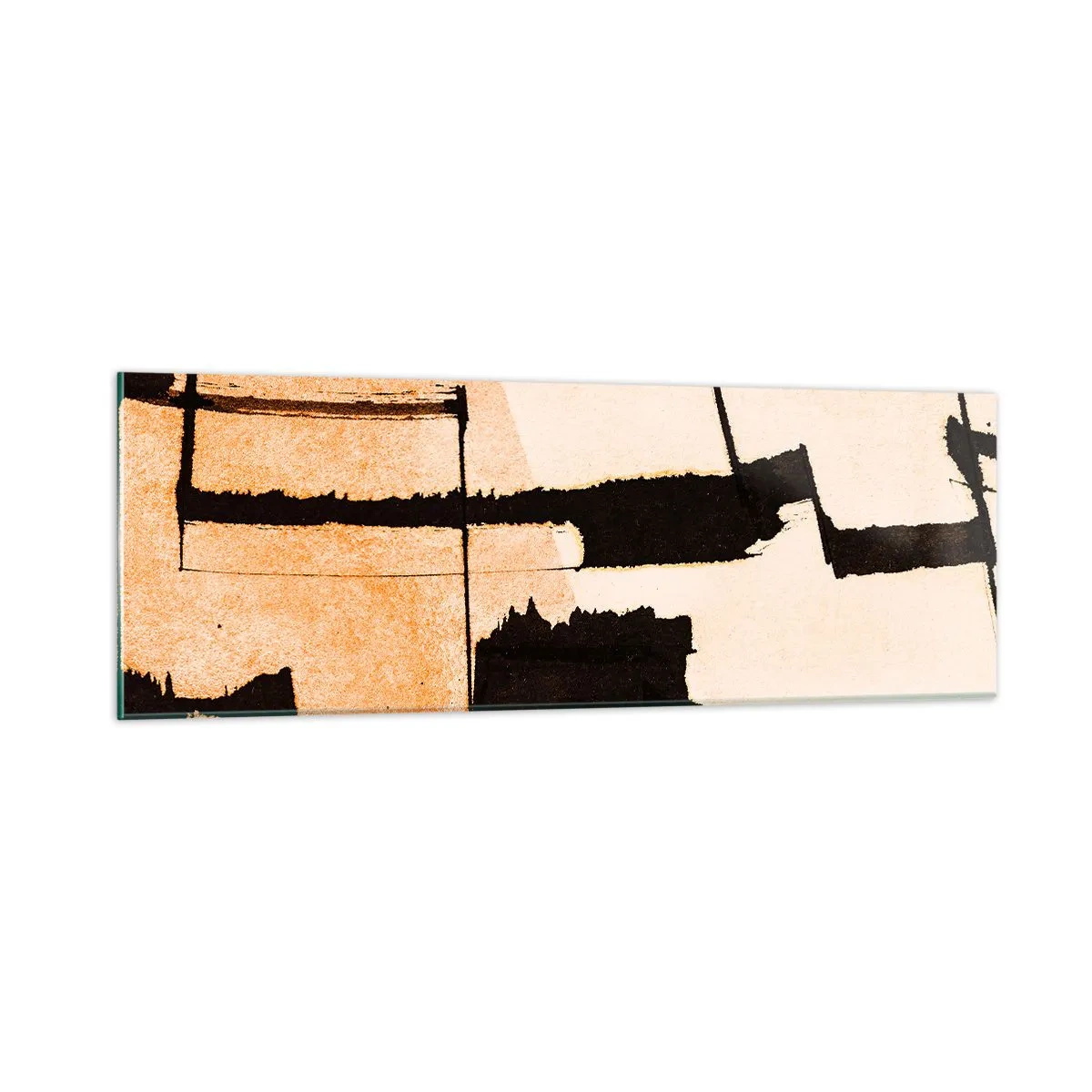 Cuadro sobre vidrio - Impresiones sobre Vidrio - Aun así hay orden - 90x30 cm