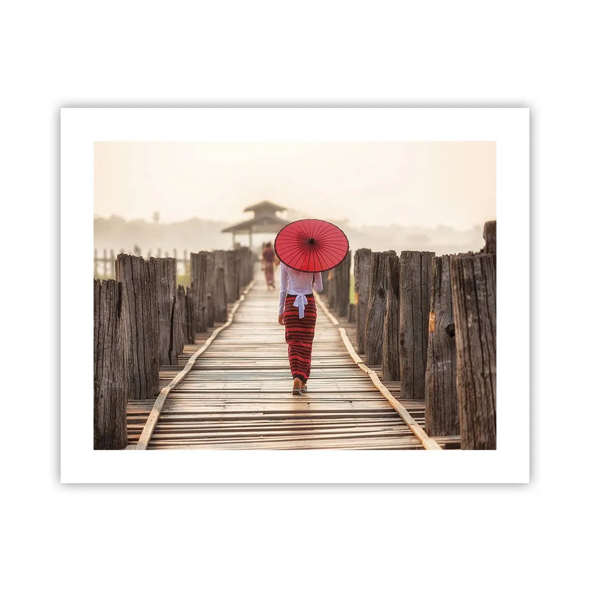 Póster - En un viejo puente - 50x40 cm