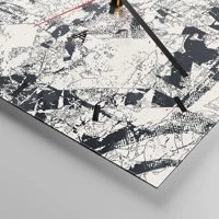 Esfera sin numeración, con rayas