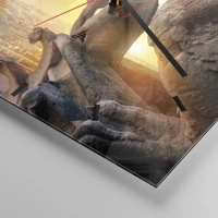 Esfera sin numeración, con rayas