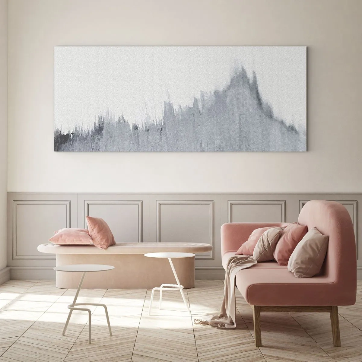 Cuadro sobre vidrio - Impresiones sobre Vidrio - Una señal misteriosa - 100x40 cm