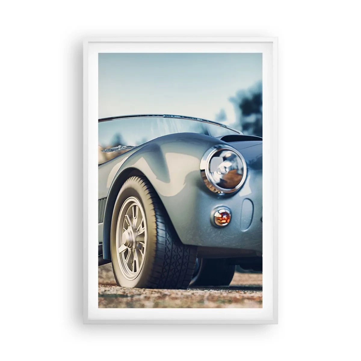 Póster en marco blanco - Porque el estilo importa - 61x91 cm