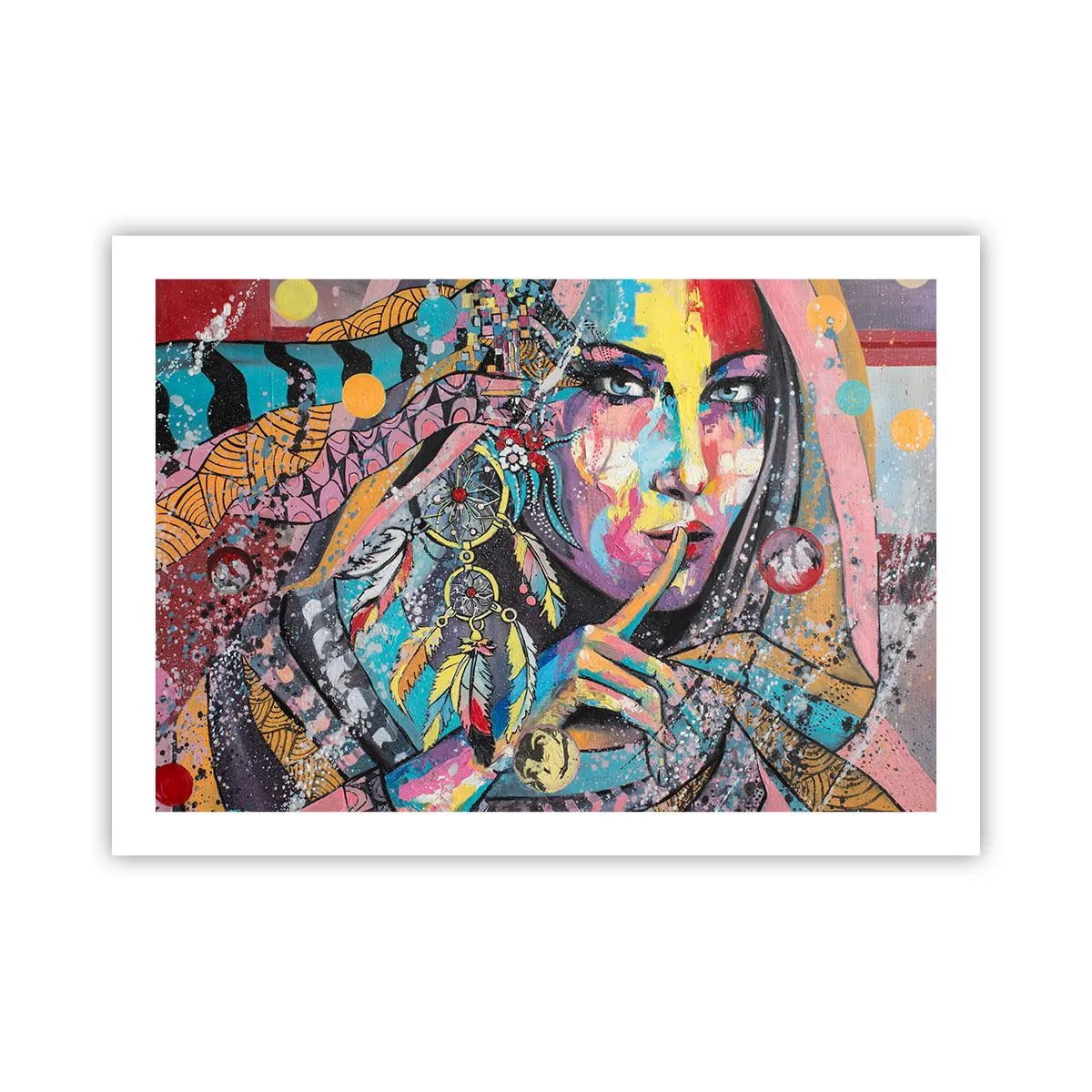 Póster - Silencio hasta que entiendas - 70x50 cm