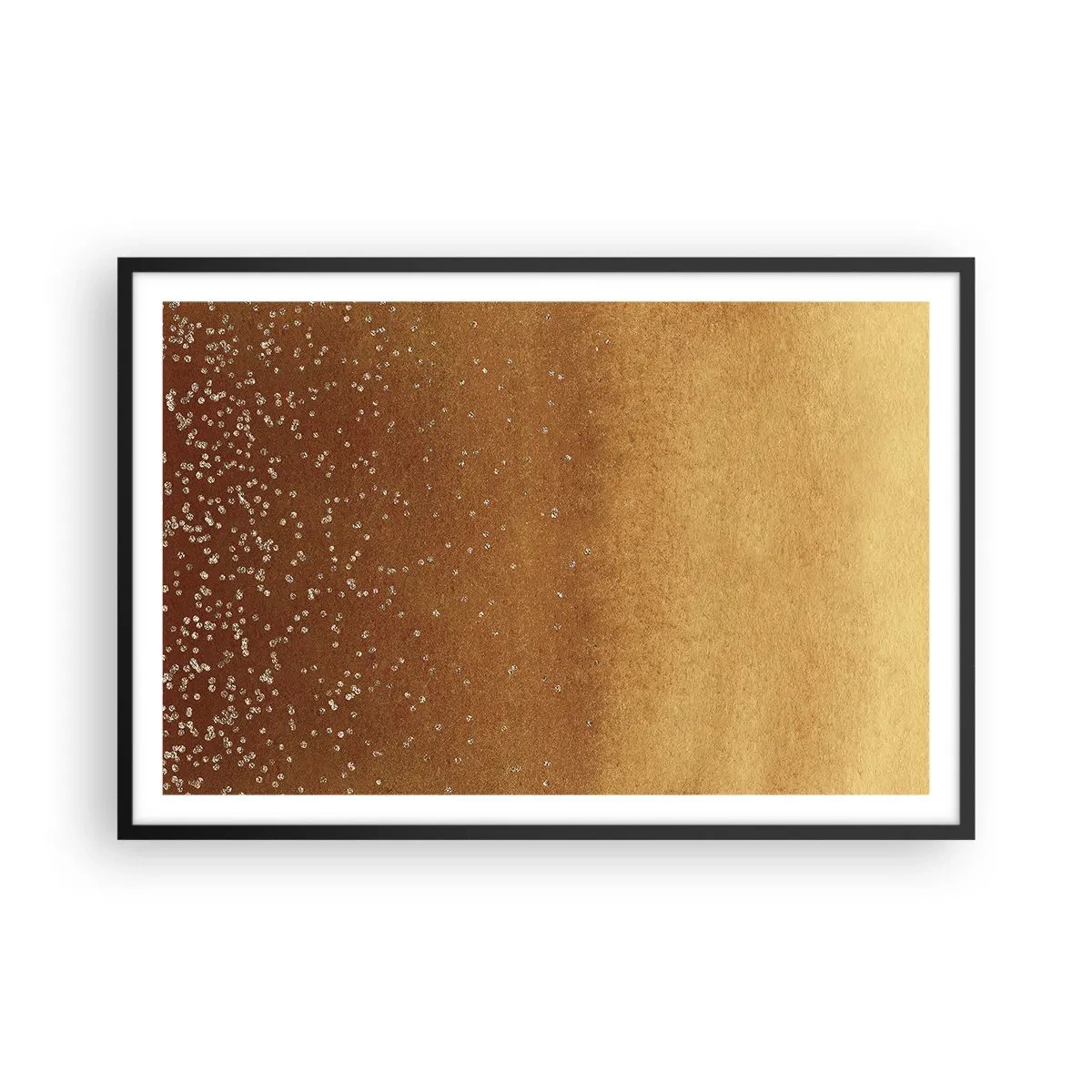 Póster en marco negro - Nacimiento de la luz - 91x61 cm