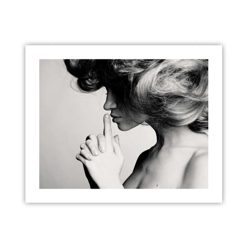 Póster - Escucharme a mí misma - 50x40 cm