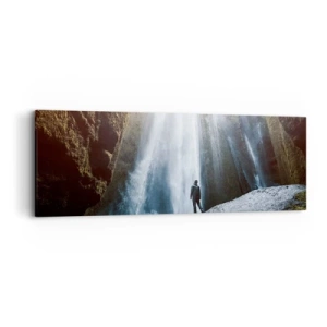 Cuadro sobre lienzo - Impresión de Imagen - Impresionante vista - 90x30 cm