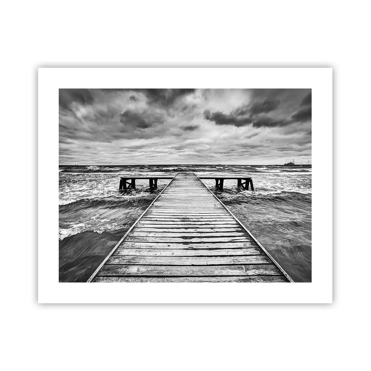 Póster - Estoy esperando que sople el viento... - 50x40 cm