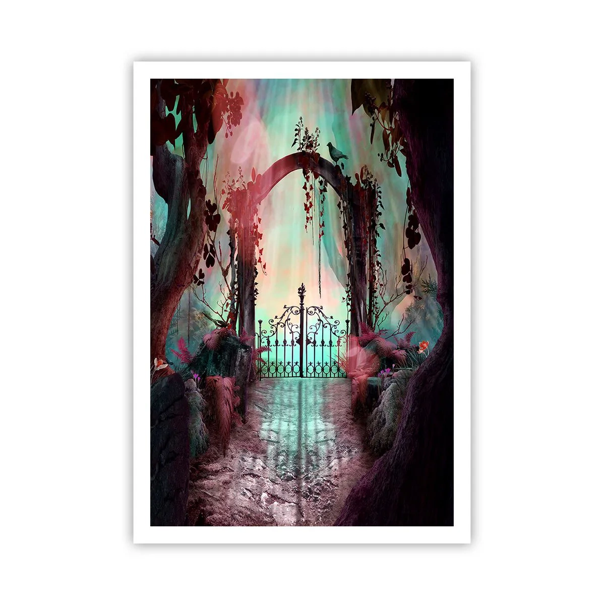 Póster - Jardín secreto - 70x100 cm