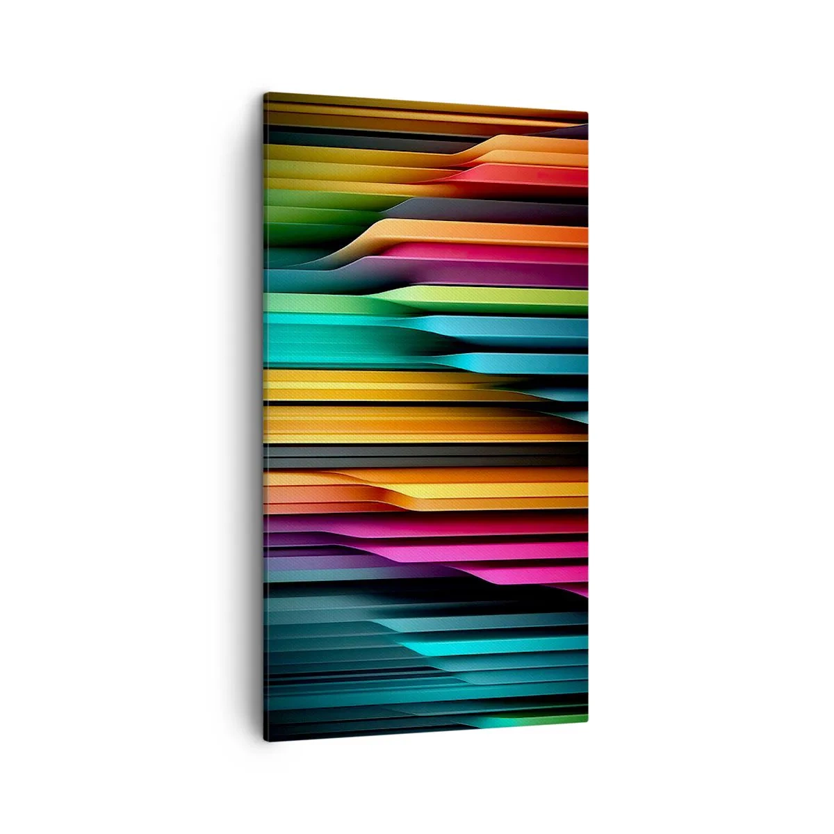 Cuadro sobre lienzo - Impresión de Imagen - Órgano luminoso - 45x80 cm