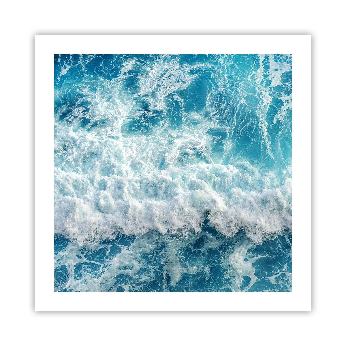 Póster - Alegre y con mucho brío - 50x50 cm