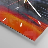 Esfera sin numeración, con rayas