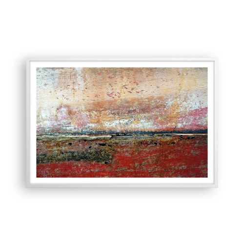 Póster en marco blanco - Tal vez sea el mar - 91x61 cm