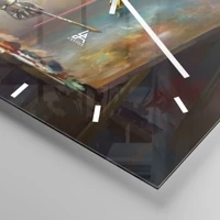 Esfera sin numeración, con rayas