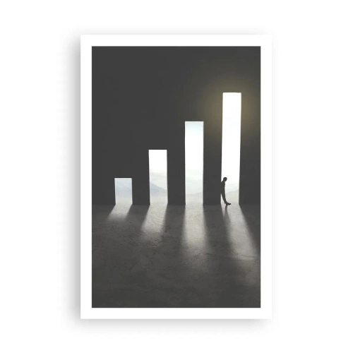 Póster - El camino del éxito - 61x91 cm